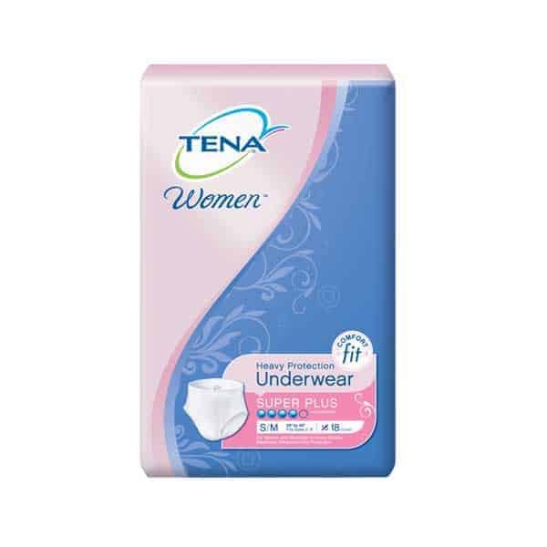 TENA Women Super Plus Disposable Underwear Female Pull On with