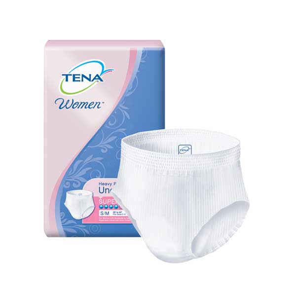 TENA Women Protective Underwear, Super Plus, Large, Case/64 (4 Bags of 16)  by Depend : : Health & Personal Care